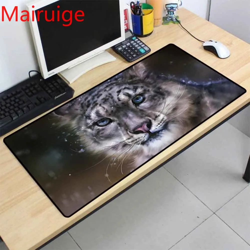 

Mairuige Gaming Mouse Pad Tiger Pattern Game Console Accessories Mouse Pad Computer Notebook Desk Mat 90X40 Gaming Desk