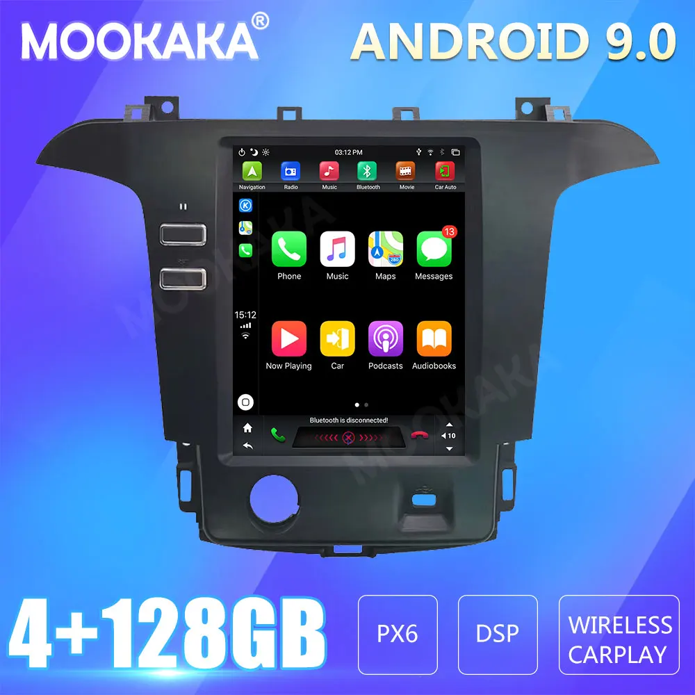 

For Ford S Max Galaxy 2007-2015 Car Radio Screen GPS Navigation 128GB Android CARPLAY Multimedia Player Audio