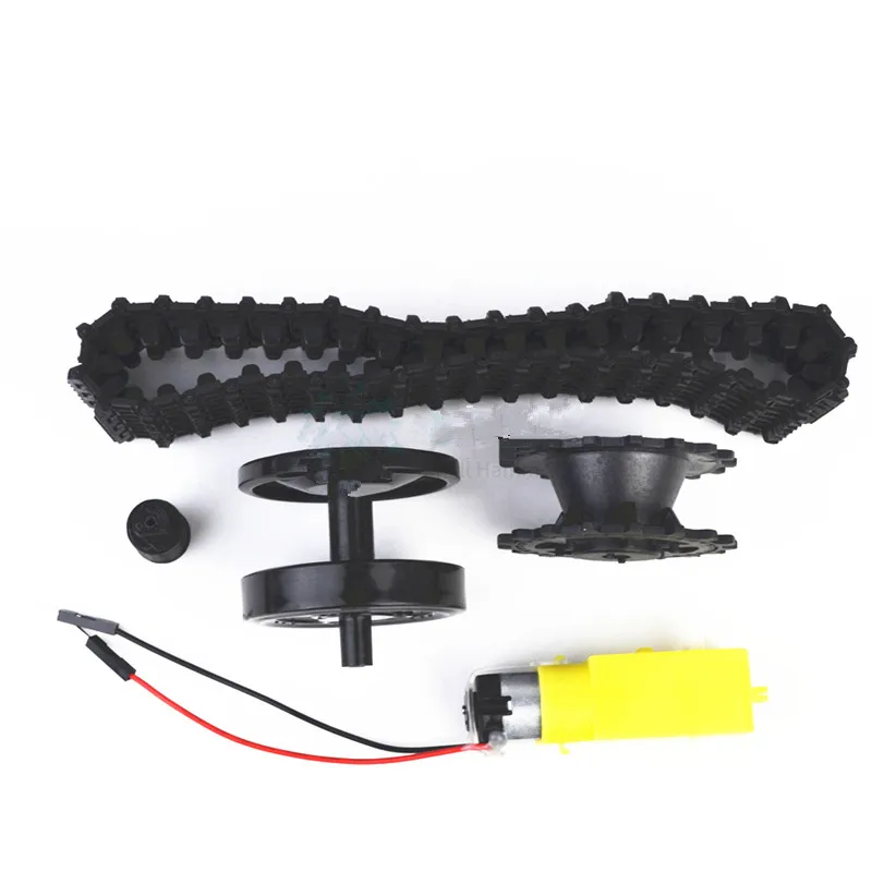 Economic type 1 Set TT Motor Tracked Wheel Coupling Kit Robot Car Chassis for Arduino DIY Smart Tank Track Wheel Accessories