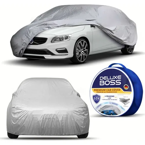 Deluxe Boss Volvo S60 Custom fit Car Tarpaulin-10X Ultra Protection