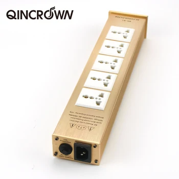 HIFIDIY LIVE QG-K1 QG-K2 HIFI audio power filter socket power conditioner power purifier Schuko socket power strip