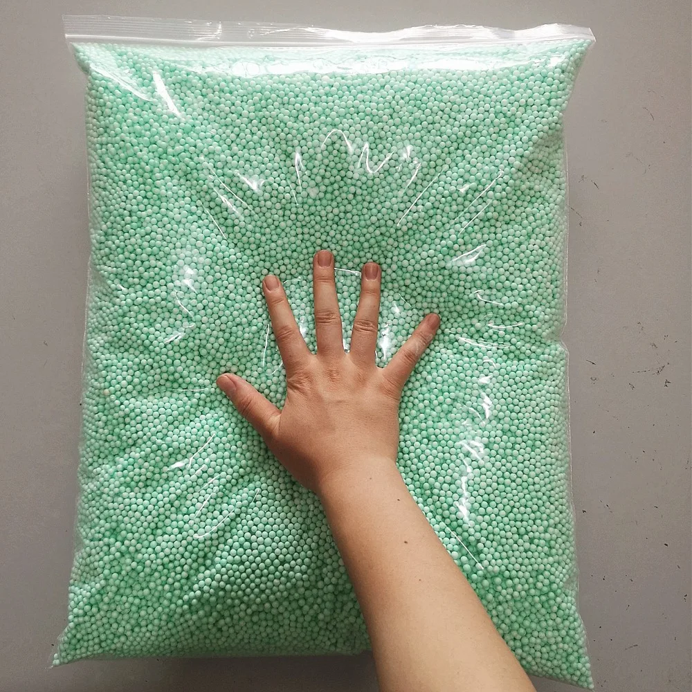 250 g/Beutel Macarons 2–3,5 mm 4–6 mm Pastell-Mini-Schaumperlen, bunte Styropor-Styropor-Füllkugeln, Basteln, DIY – Detail 13