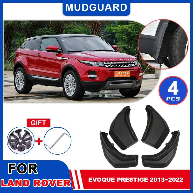 

For Land Rover Evoque Prestige Range Rover 2013~2022 Mudguards Mudflaps Fender Flap Splash Guards Cover Auto Part Accessories