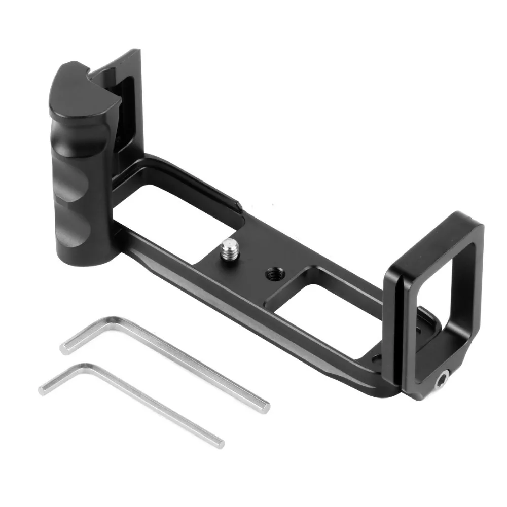 GloryStar يناسب ل فوجي فيلم فوجي X-E1 X-E2 المرايا كاميرا ترايبود رئيس سريعة الإصدار بلايت اليد قبضة CNC المعادن LB-XE1