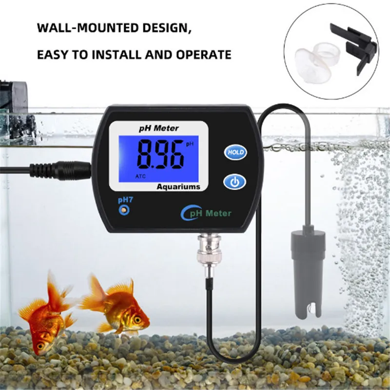 

New Arrival PH Meter Tester High Accuracy Digital Pen PH-990 Pocket Aquarium Wine Urine LCD PH Measuring Meter Tool