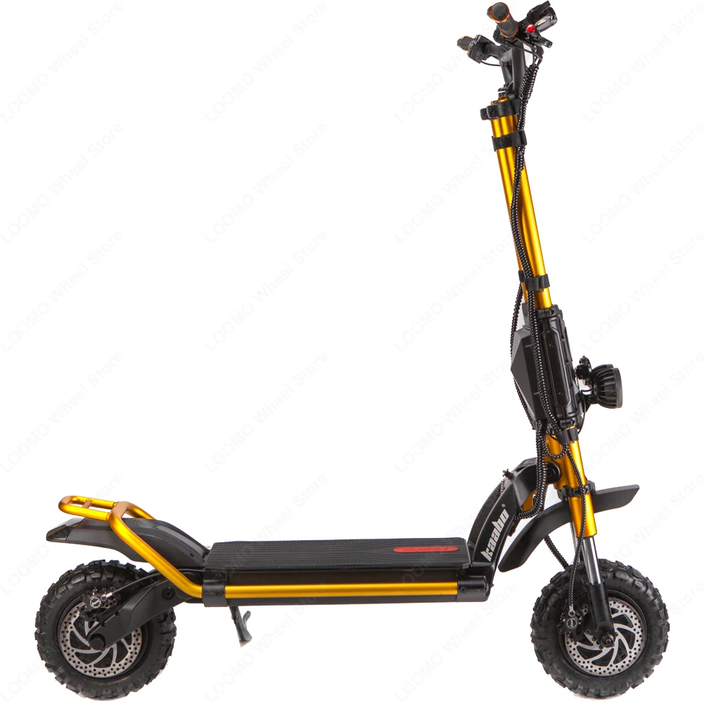 Kaabo Wolf King GT Pro+ 72V 35Ah Battery 2000W*2 Dual Motor Install Minimptor EY3 Display Minimotor Controller Kaabo E-Scooter