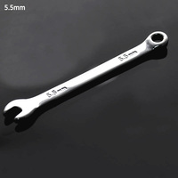 5.5mm Combination Wrench Spanner Steel Alloy Open Box End Wrench Ring Open Spanner Double Head Wrenches Repair Tool