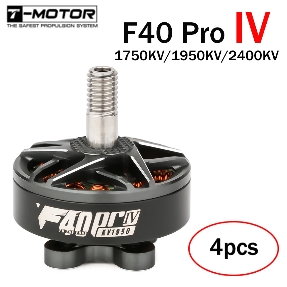 New arrival t-motor Tmotor F40 PRO IV 2306 1950/2400/1750kv bezszczotkowy silnik elektryczny do FPV Racing Drone FPV Freestyle Frame