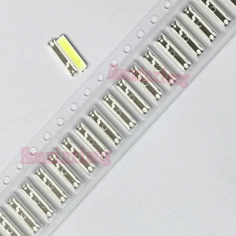 100pcs/Lot SMD LED 8520 3V 0.5W 160mA Cool White For LG TV Repair Backlight Application 8.5*2.0mm