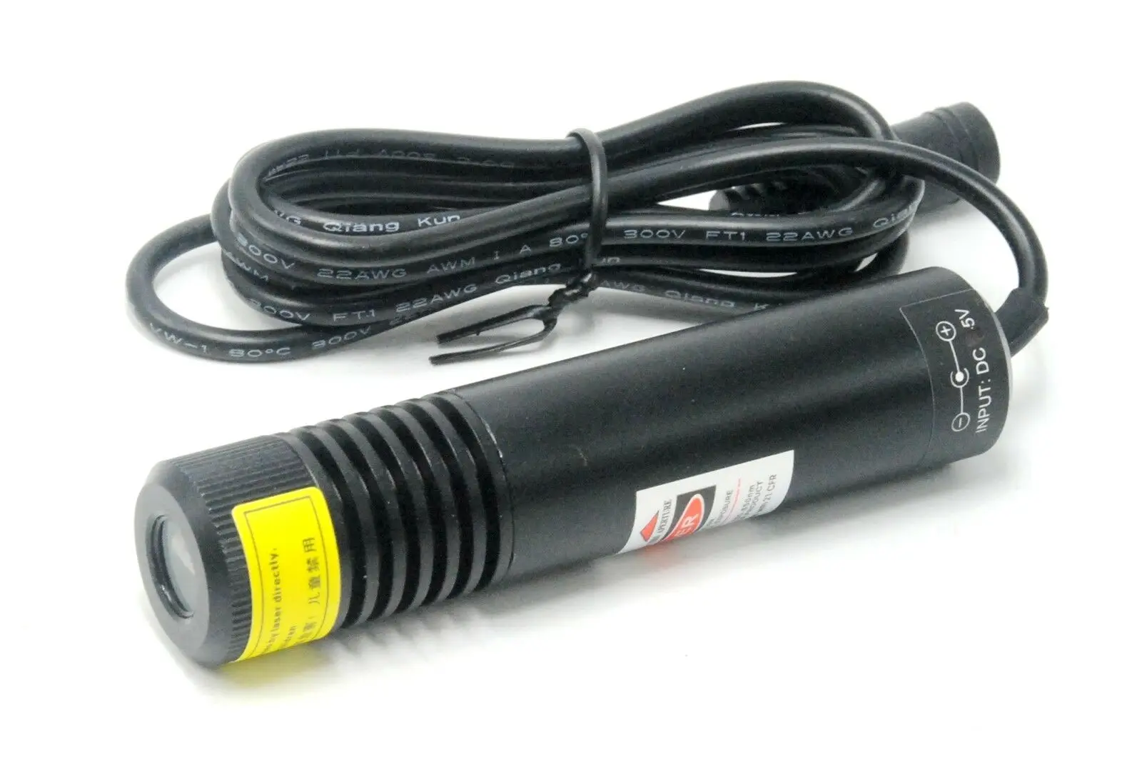 Stofdicht 650nm 200Mw 22X100Mm Dot Rode Laser Module Voor Hout Snijden Locator 5V