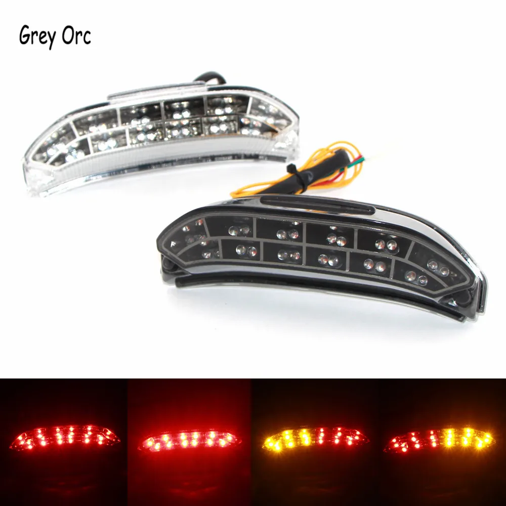 

For HONDA CBR 600RR 2013 2014 2015 Motorcycle LED Rear Turn Signal Tail Stop Light Lamps Integrated