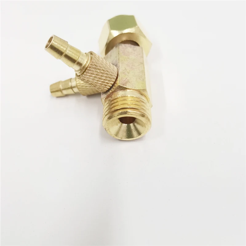 Adaptador de gás refrigerado a água, conector rápido para tocha de soldagem tig com proteção de argônio wp18