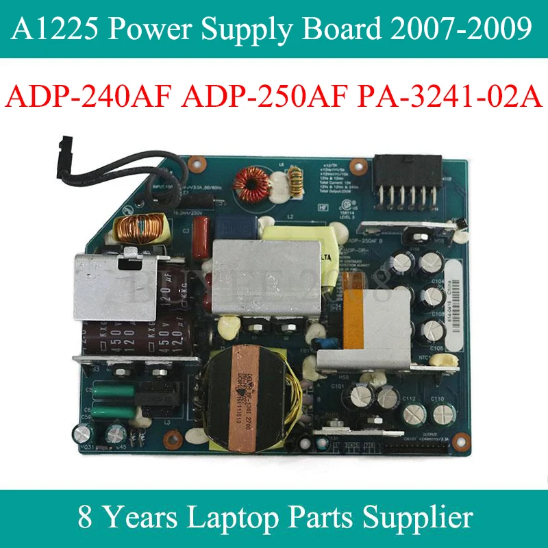 Original 250W A1225 Power Supply Board 2007 2008 2009 For Imac 24