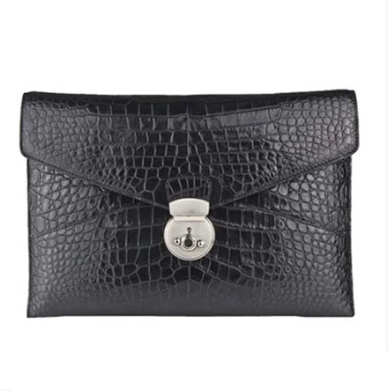 weitasi new crocodile men clutch bag for men clutch bag casual envelope bag men crocodile bag