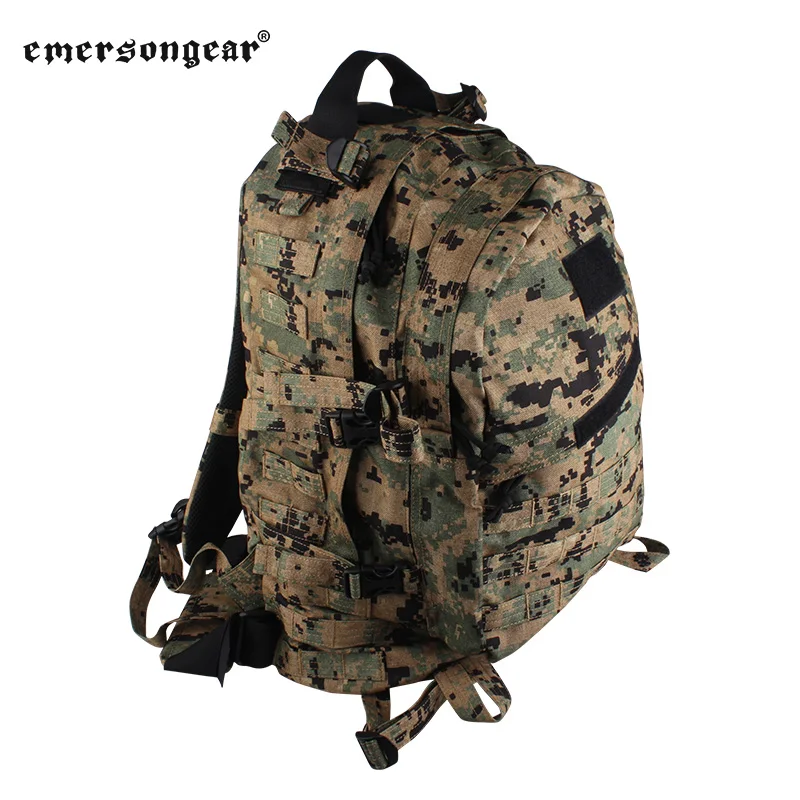 Emersongear Tactical Pouch 3DAY Assault Pack Backpack Combat Bags For Plate Carrier Hunting Outdoor Hiking Molle EM9007