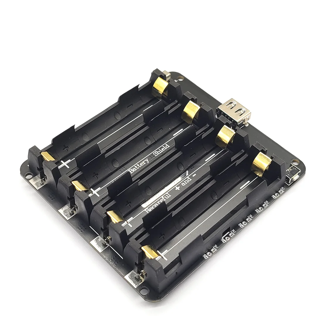 18650 SMT bateria płytka Shield 18650 uchwyt baterii V3 płytka rozwojowa kompatybilna z Raspberry PI 3 ochrona przed przeładowaniem 5V