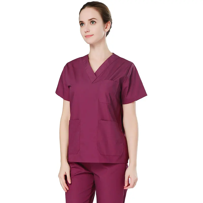 High Quality Scrubs Medical Uniforms Sets Women Health Service Nurse Work Wear Spa Uniforms Women Wholesale Prices Medical Suits