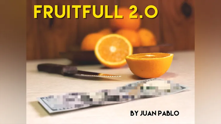 FRUITFULL 2.0 by Juan Pablo Gimmick Close Up Performer Magic Tricks Card Magic Props Magician Funny Money Magic Stage / Parlor