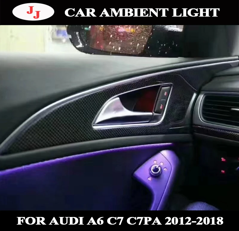 For Audi A6 C7 C7 PA A7 2013-2018 MMI control Interior Atmosphere Light LED ambient light door Footwell light original