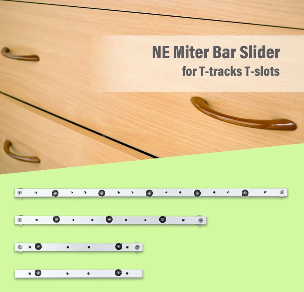 NE 300 / 450 / 650mm Miter Bar Slider Table Saw Gauge Rod Woodworking Tool NE 300 / 450 / 650mm Miter Bar Slider Table Saw Gaug