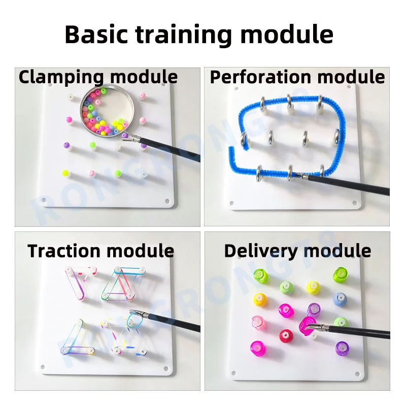 Laparoscopic Simulator Module Instruments For Nurse Students Teaching Laparoscopy Trainer Training Box Surgical Sutures Kit Tool