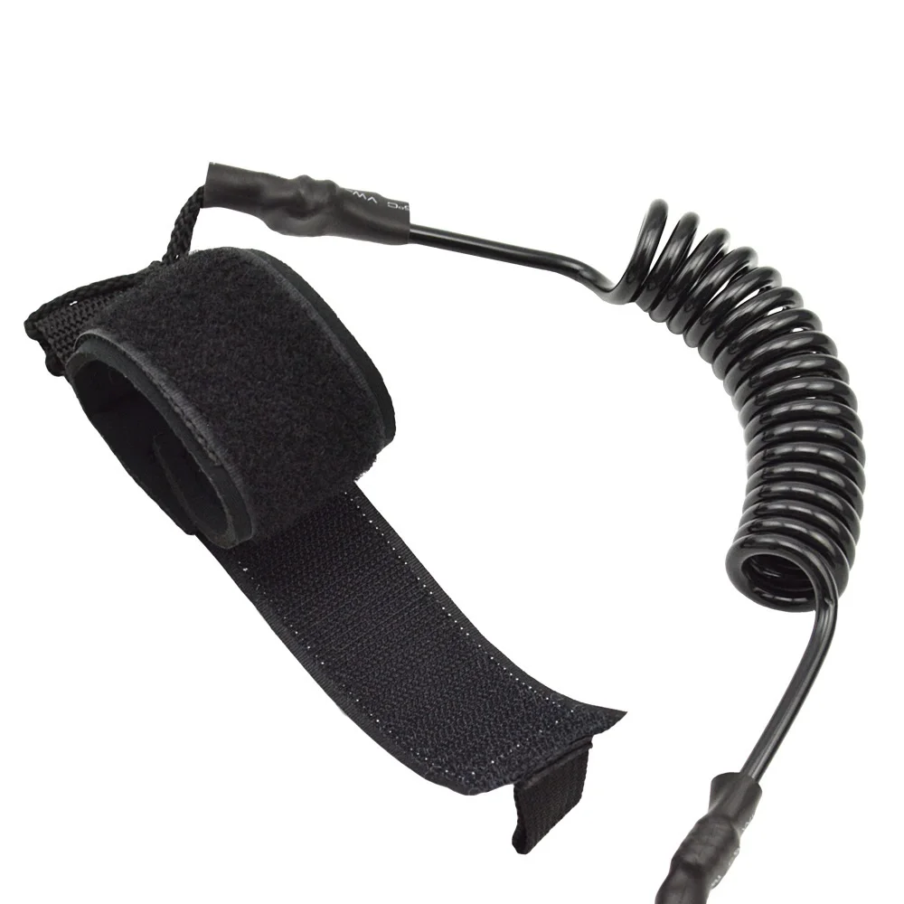 7mm Inflatable Surfboard Sup Elastic Safety Rope 10feet Sup Foot Rope Leash Ankle Cord Strap