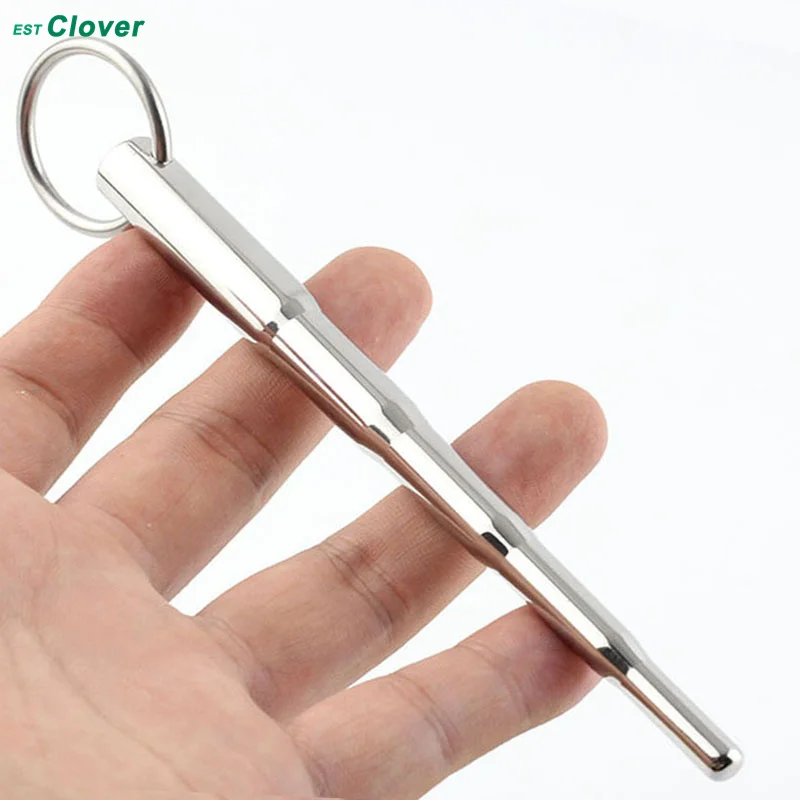 140mm solid stainless steel penig plug urethra plug sex toys for men F24