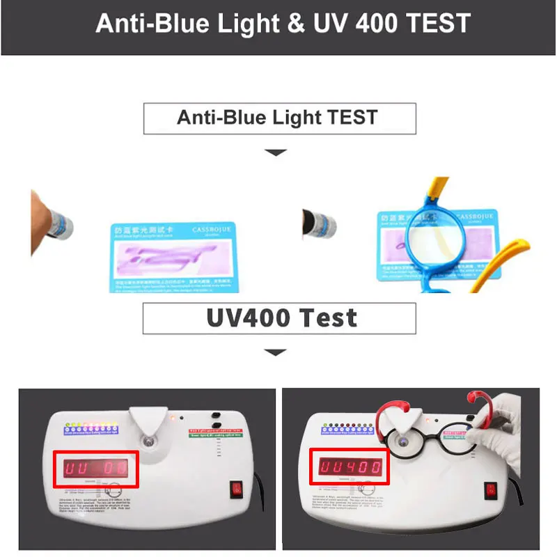 Round Anti Blue Light Kids Glasses Silicone frame eyeglasses Children Transparent Blocking Spectacles Computer For Boys Girls