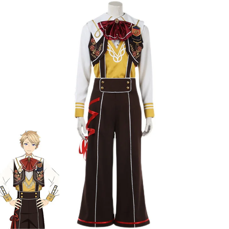 

Game Ensemble Stars Pretty 5 Mission Arashi Kagehira Mika Cosplay Costume Fancy Suit Halloween Carnival Uniforms Custom Made