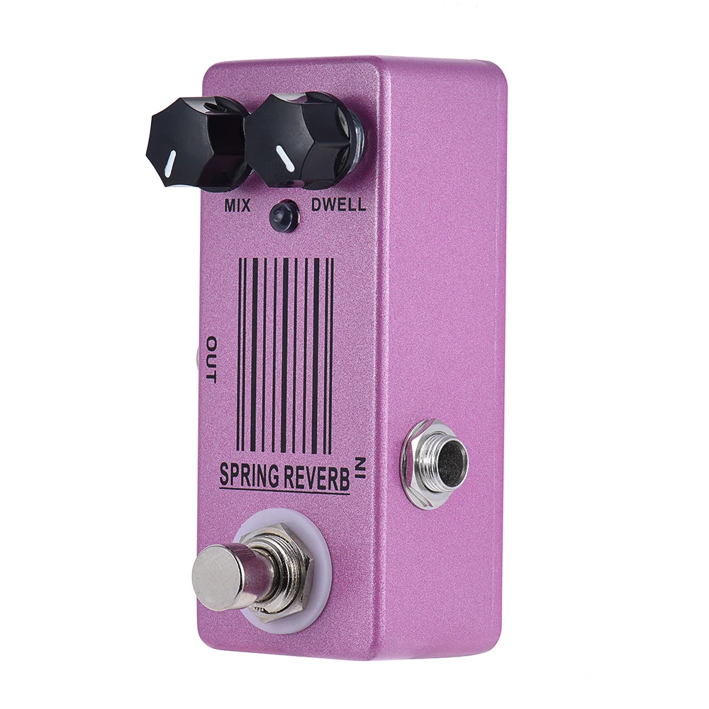 

MOSKY Reverb Spring Electric Guitar Effect Pedal Parts and Accessories Reverb Bass Drum Pedal Effector Musical Instruments