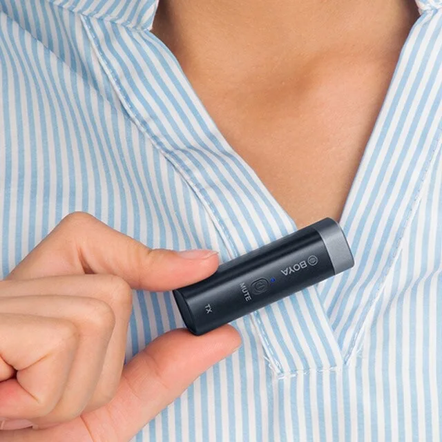 Boya BY-WM3 2.4g mini microfone sem fio para iphone relâmpago android tipo-c 3.5mm smartphone dslr câmera desktop computador portátil mic