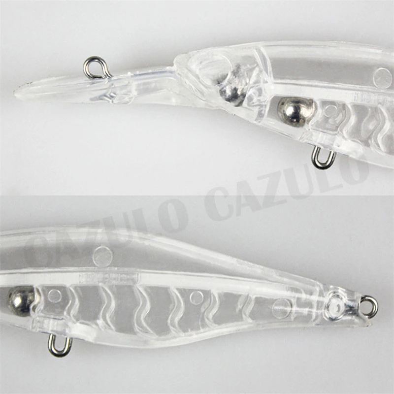 Minnow Fishing Accessories Blank Unpainted Lure Isca Artificial Weights 8g 105mm Floating ABS Pesca Tackle Wobblers Carp Leurre