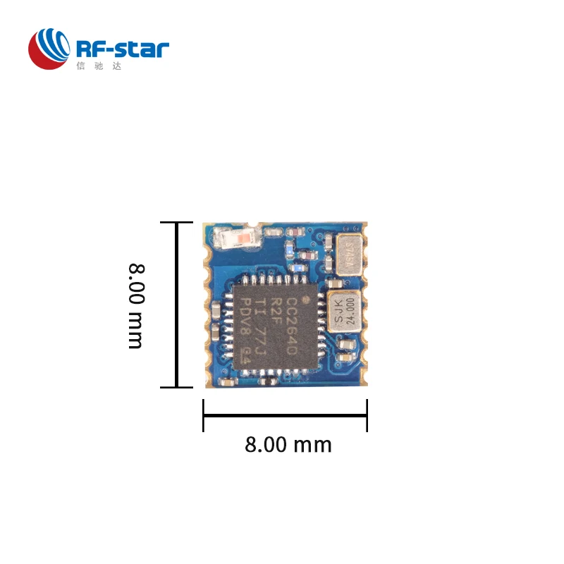 RF-star Small CC2640R2F Bluetooth Transmitter Receiver BLE5.0 slave UART module CC2640 RF-BM-4044B4 to Repalce HC05/06