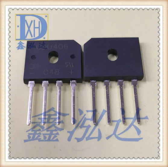 10Pcs/Lot GBU406　 New+Original    rectifier STOCK　　Direct purchase