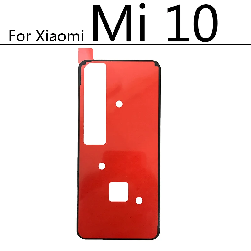 Back Battery Cover Door Sticker Adhesive Glue Tape For Xiaomi Mi 8 9 10 Mi8 Mi9 Mi10 10T Lite Pro A3 Redmi Note 7 8 9 9s 10 Pro