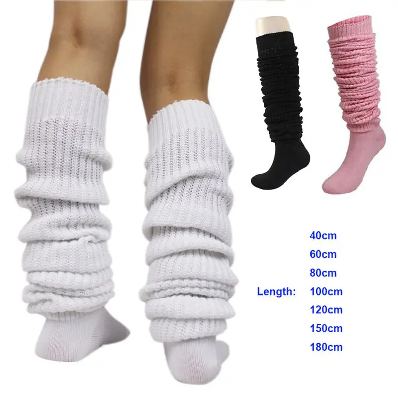 Women Loose Stockings Slouch Socks Japan High School Students Girl Uniform Cosplay Costumes Heap Heap Socks Leg Warmers Tights