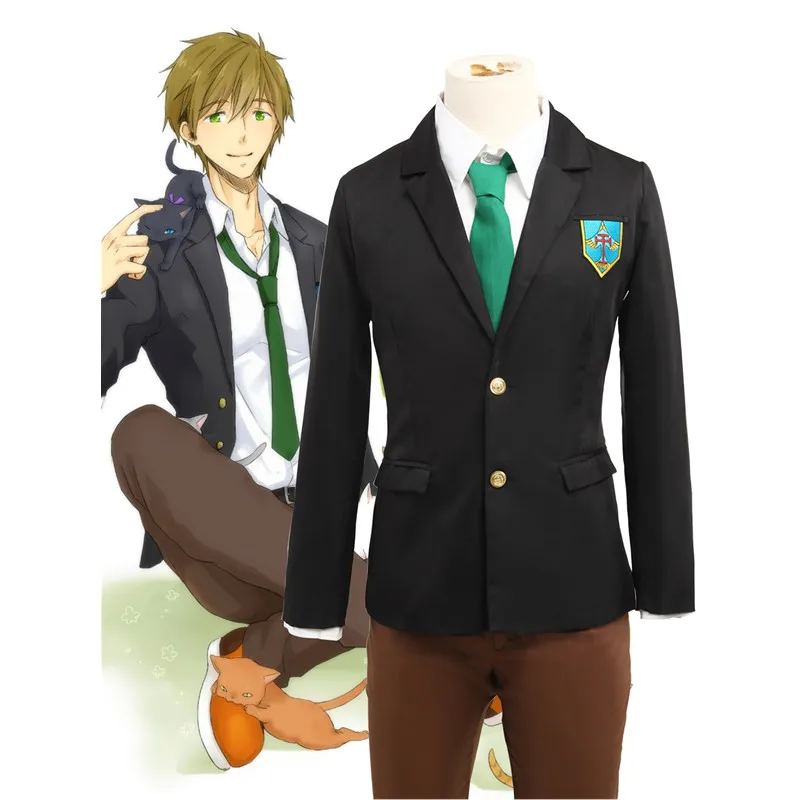 

Free! Iwatobi Swim Club Haruka Nanase Tachibana Makoto Unisex School Uniforms Cosplay Costume