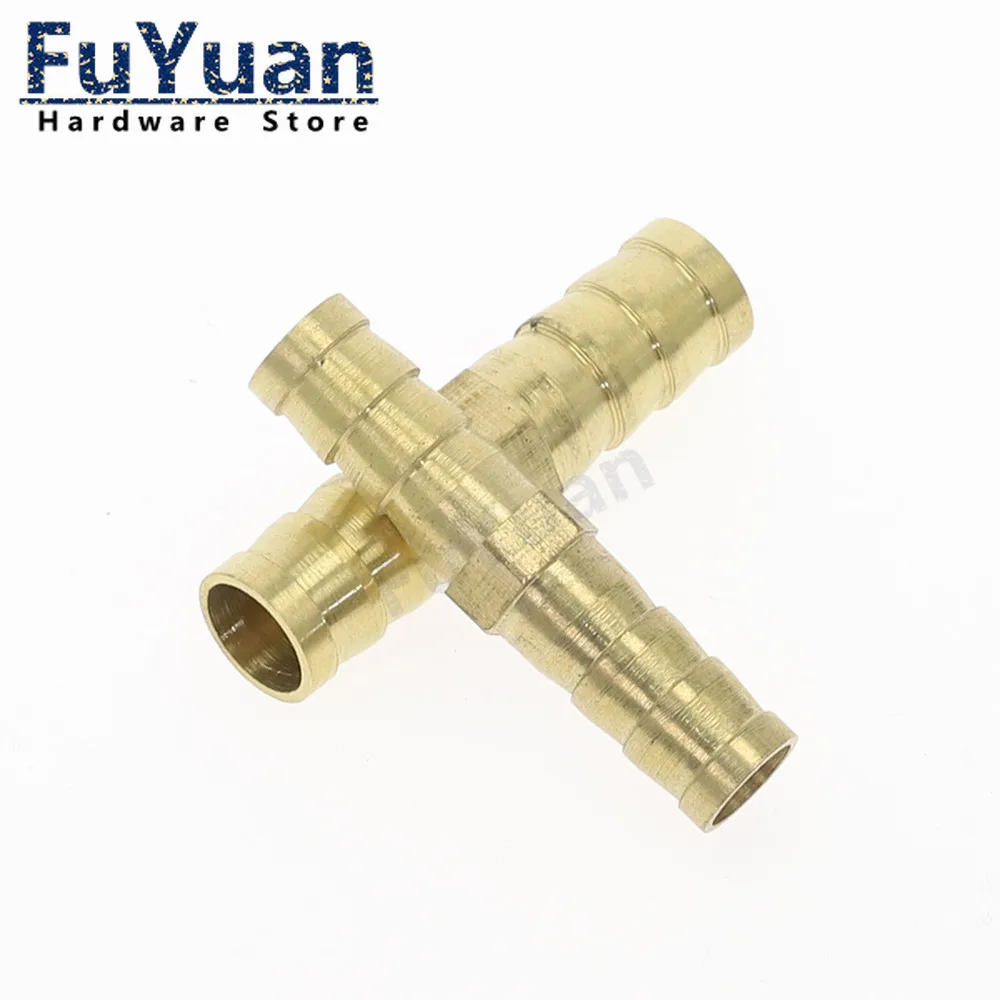 Brass Straight Hose Pipe Fitting Equal Barb 4mm 6mm 8mm 10mm 12mm 14mm 19mm Gas Copper Barbed Coupler Connector Adapter