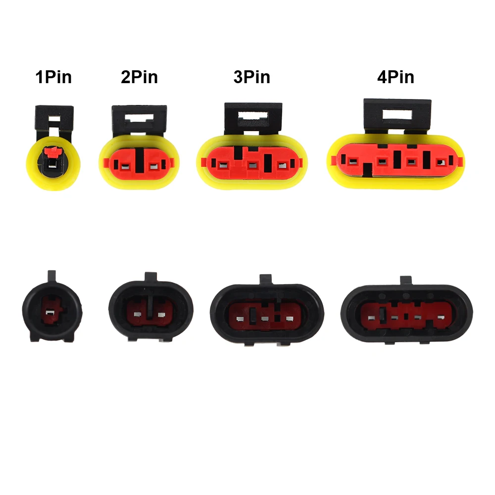 Auto Seal Socket ยานยนต์บัดกรีลวดตัวเชื่อมต่อสายไฟชุดสายไฟรถยนต์สําหรับรถยนต์รถจักรยานยนต์ Yacht