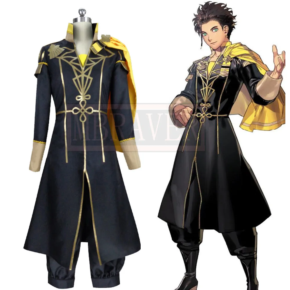 

Fire Emblem: Three Houses Claude Von Regan Cosplay Costume Halloween Uniform Outfit Customize Any Size