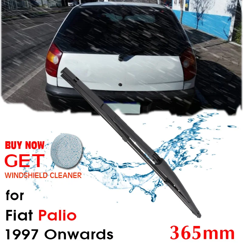 

Car Wiper Blade Rear Back Window Windscreen Windshield Wipers Auto Accessories For FIAT Palio Hatchback 1997 Onwards 365mm