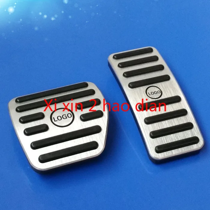 For new smart fortwo forfour accelerator brake pedal modified metal pedal free punch