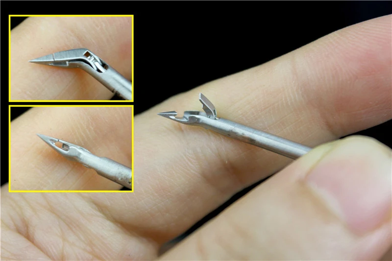 Orthopedic instrument medical shoulder arthroscopy spear removal forceps repair and suture of injury of glenoid lip and lower