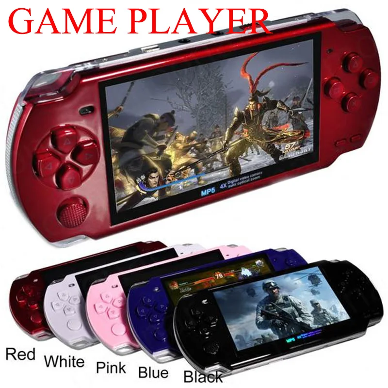 In Stock Built-in 5000 Games, 8GB 4.3 Inch PMP Handheld Game 