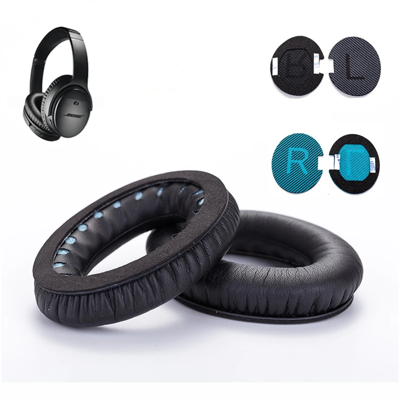 Ohr Pads Ersatz Kissen für Bose QuietComfort Kopfhörer QC35/35ii/QC25/QC15/QC2/AE2/2i/AE2W Supreme Komfort Extra Langlebig