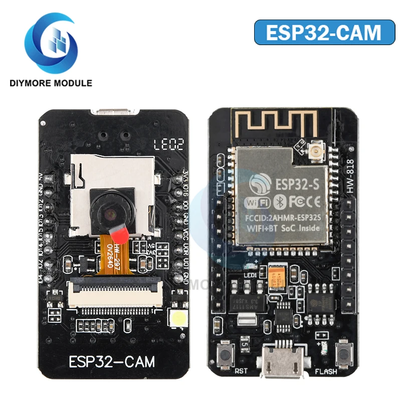 ESP-32 ESP-CAM CH340 Development Board Wireless WiFi Bluetooth Dual Core CP2102 Filters Power Management Module 2.4GHz ESP-WROOM