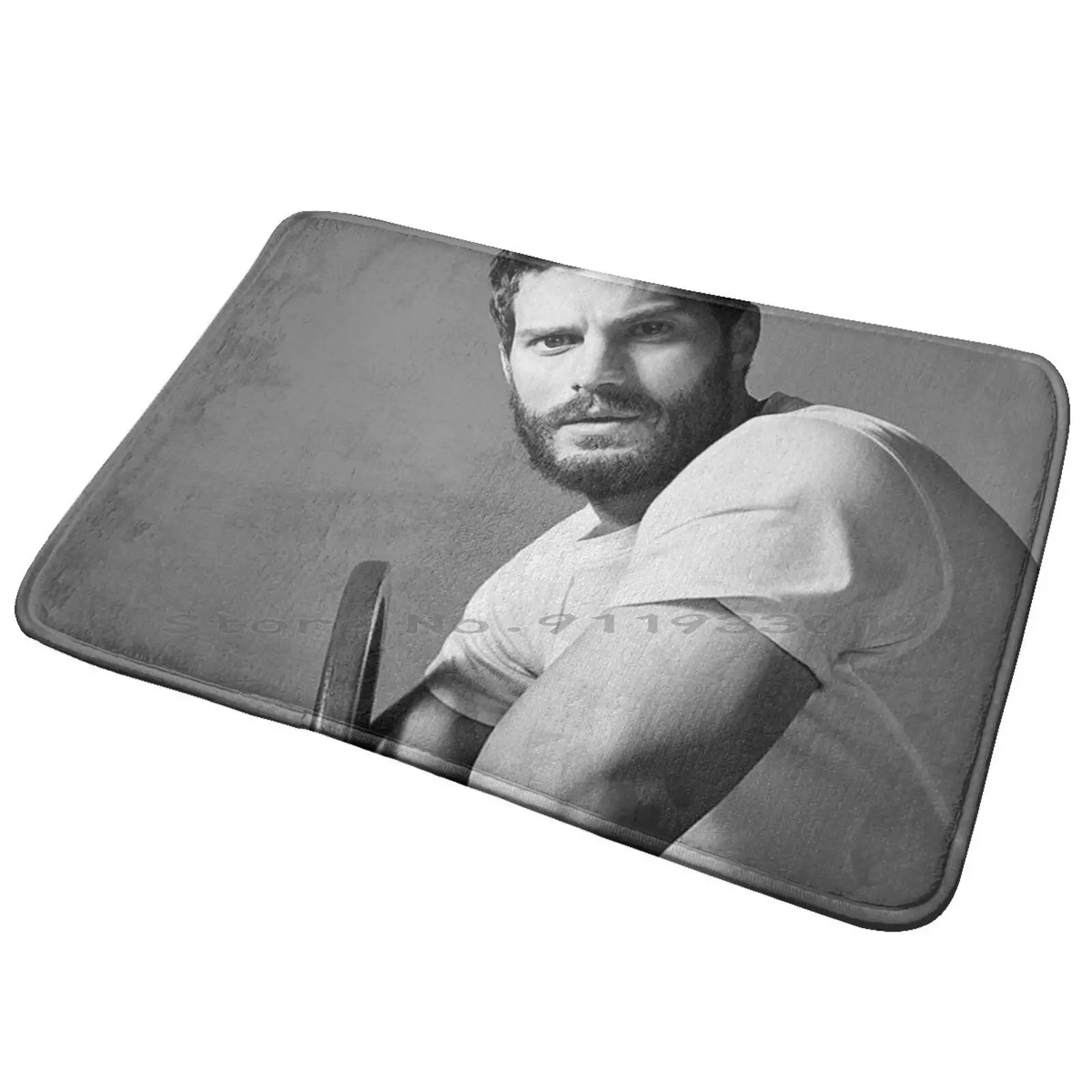 Jamie Dornan Entrance Door Mat Bath Mat Rug Jamie Dornan Model Fitness Anti-Slip Bedroom Kitchen Foot Mat Floor Carpet