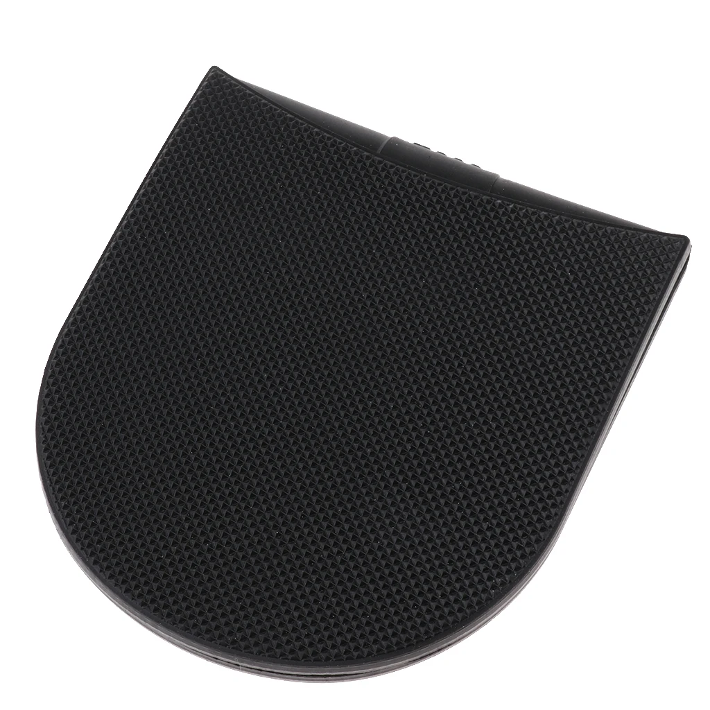Prettyia 2x Rubber Glue on Heels Grip Pad Shoe Sole Repair Kit for Men Women