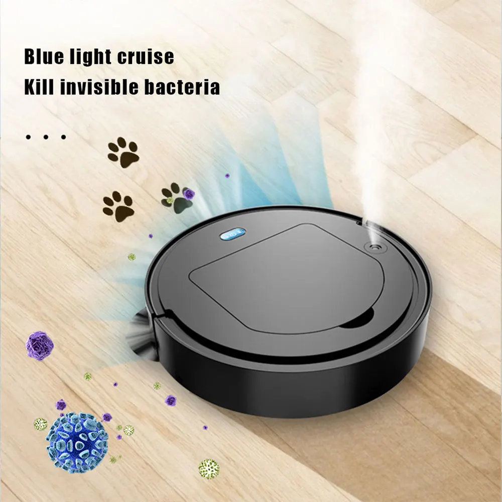 Mini Floor Cleaning Robot Intelligent Humidification Machine Household Vacuum Will Sell Small Home Appliances Gifts Useful Tools