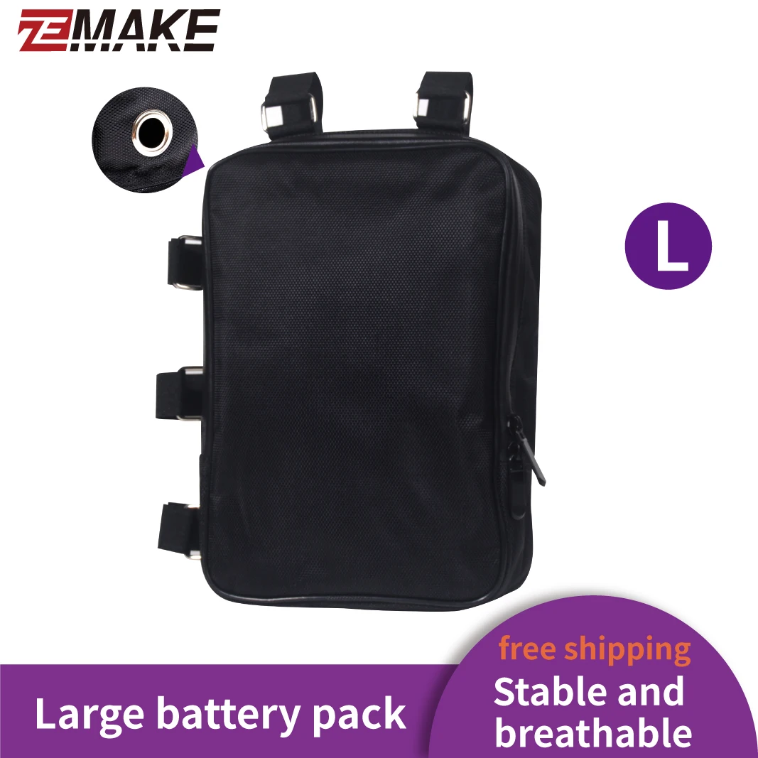 Bicycle Bike Tube Frame Pack Bag Case Battery li-ion Tool Box Storage Hanging  Waterproof Convenience for Bicycle